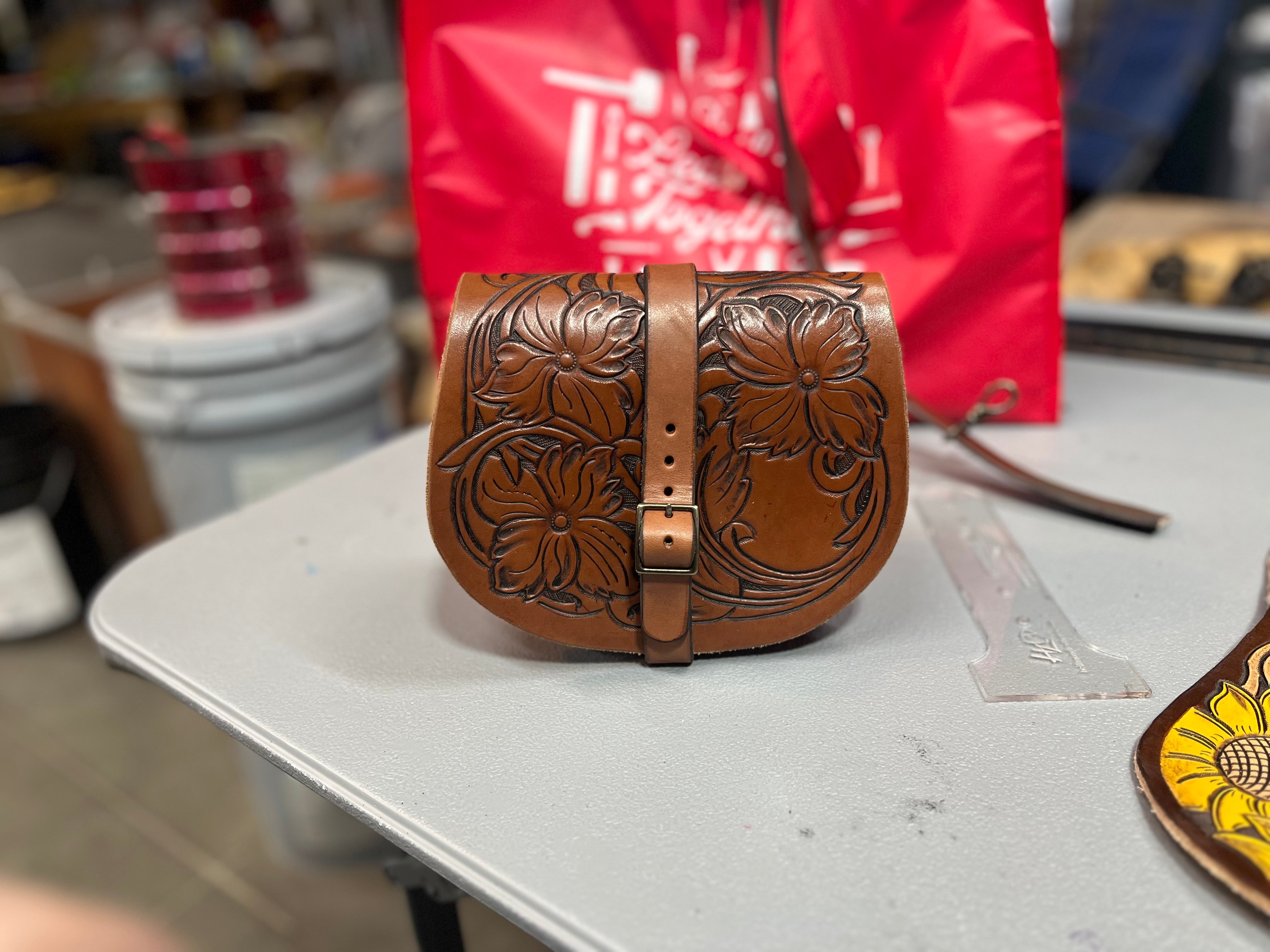 Carved Crossbody