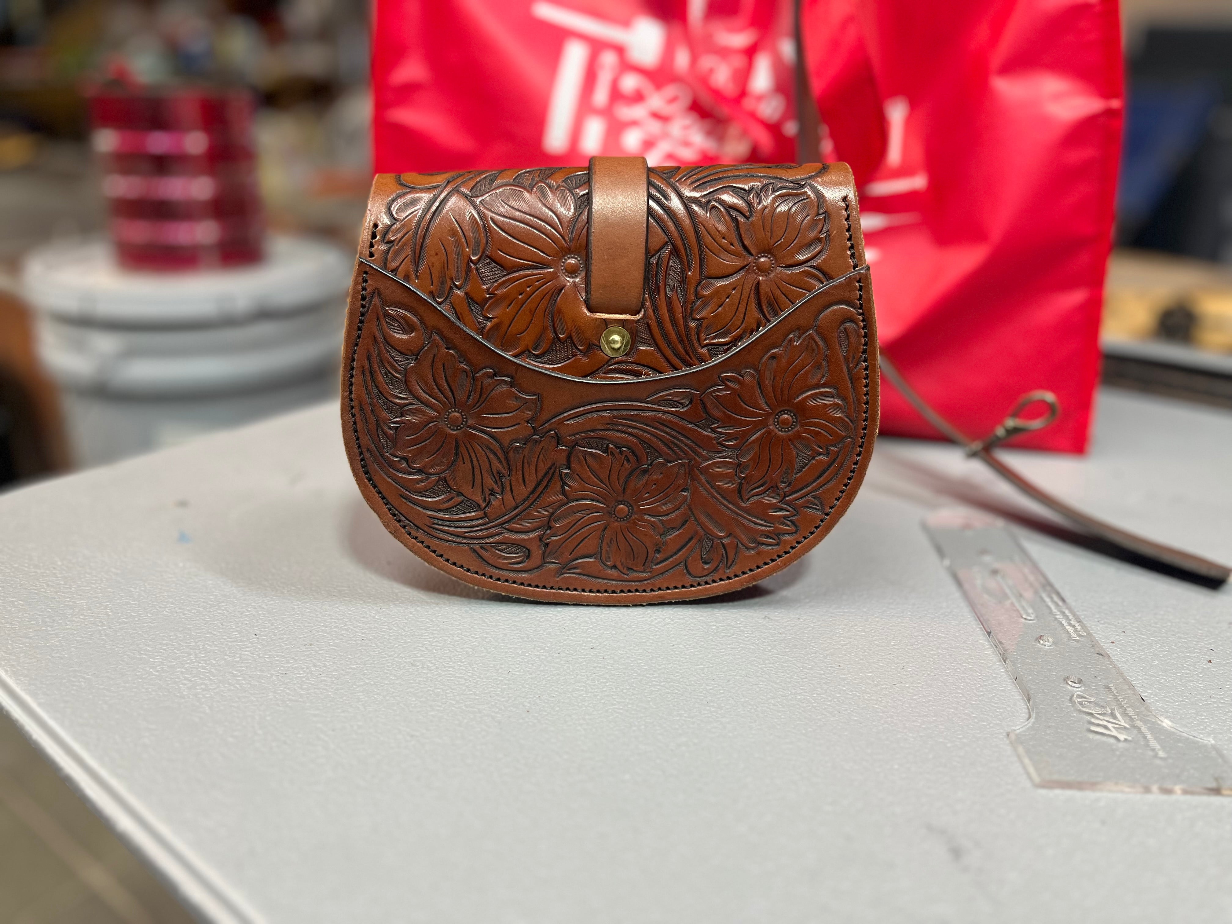 Carved Crossbody