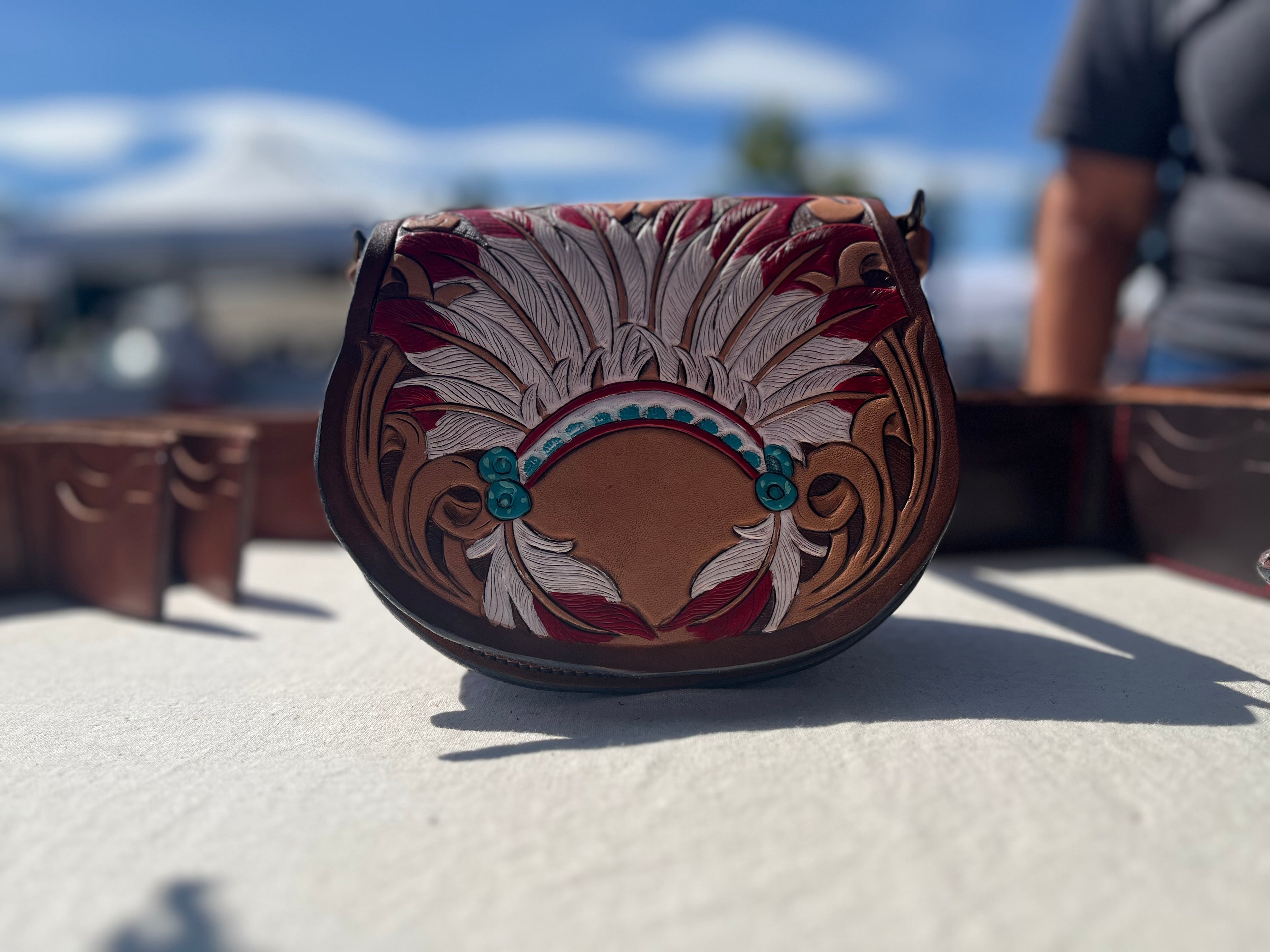 Carved Crossbody