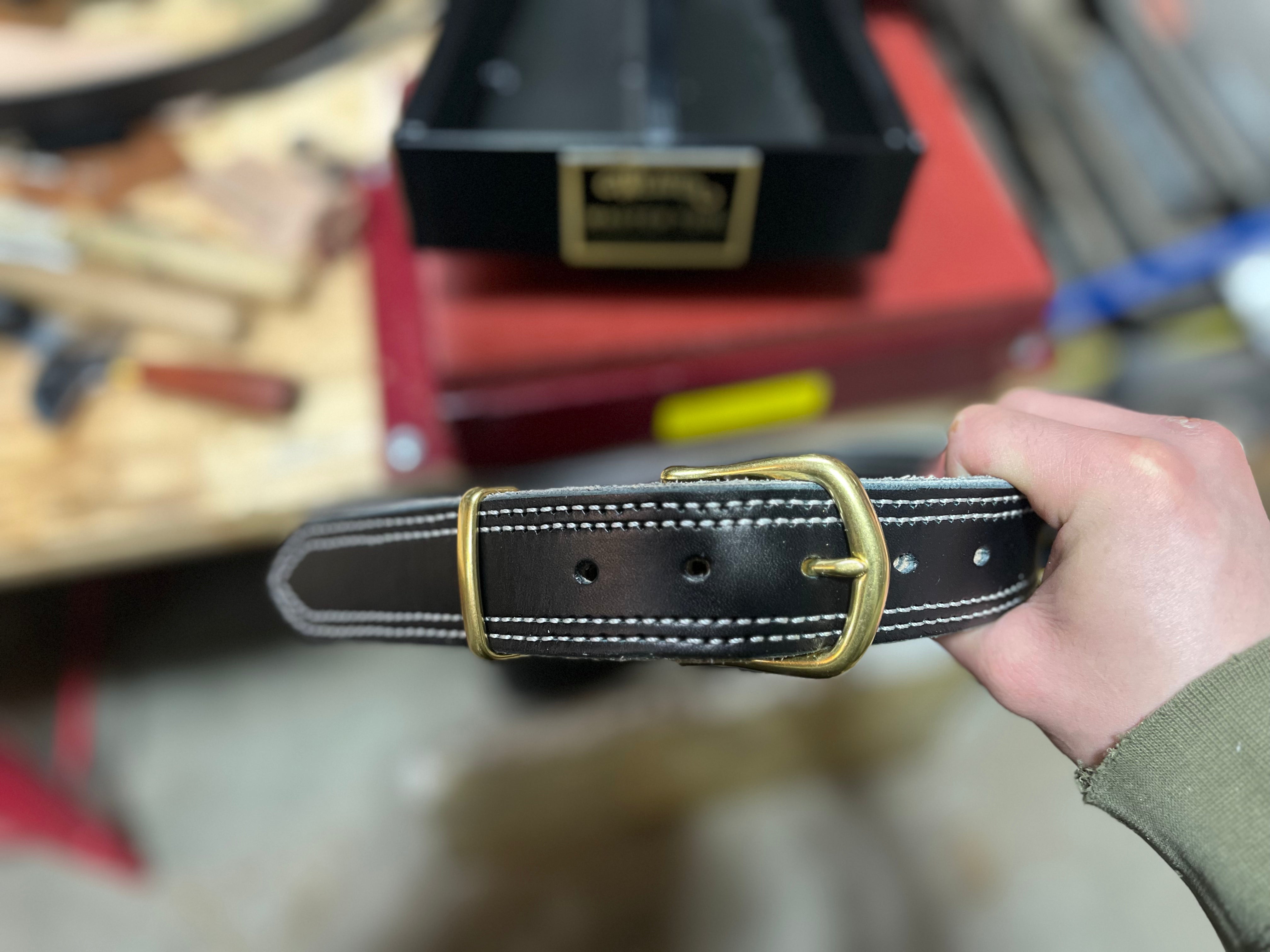 Double Stitch Gun Belt