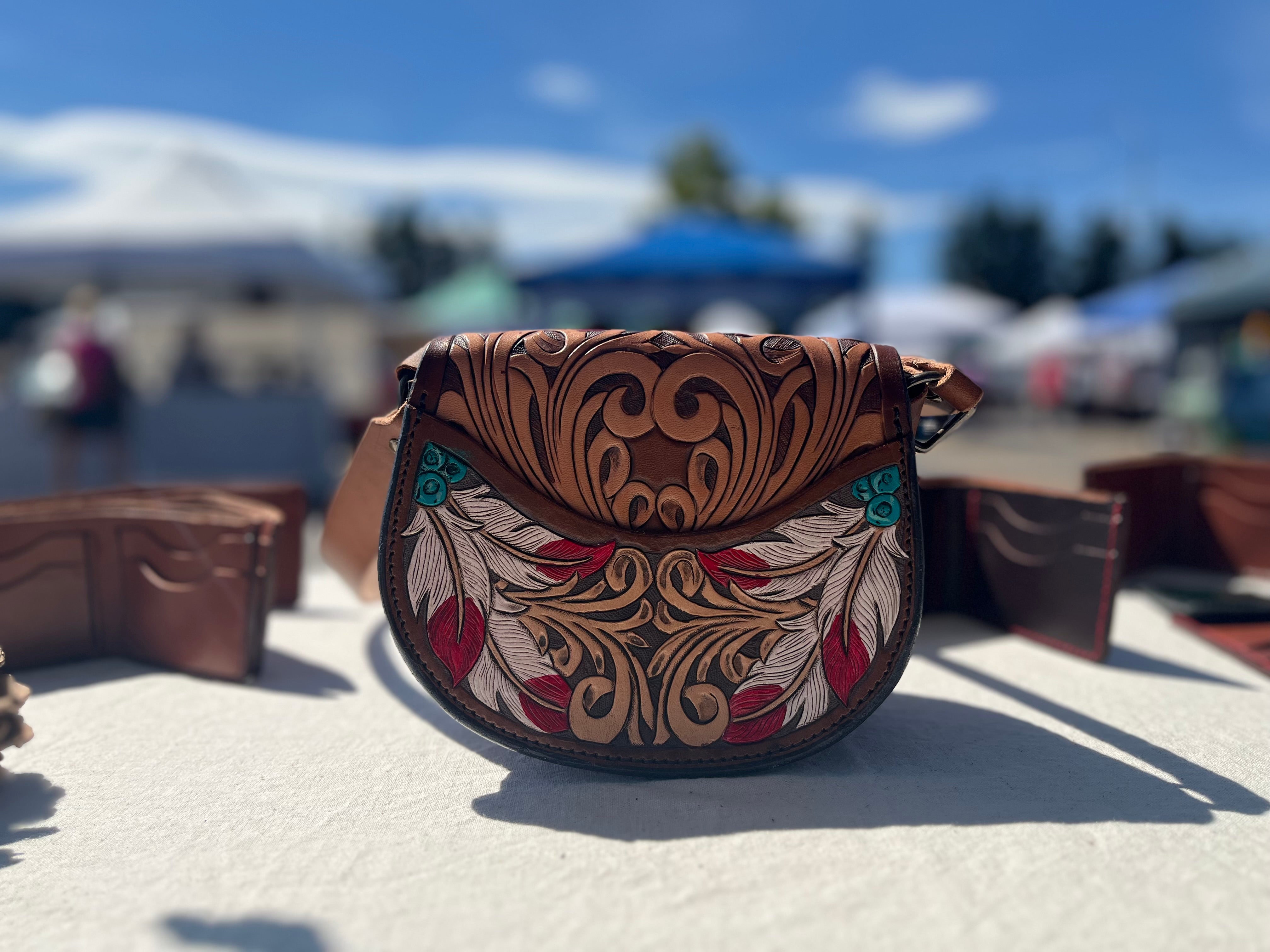 Carved Crossbody