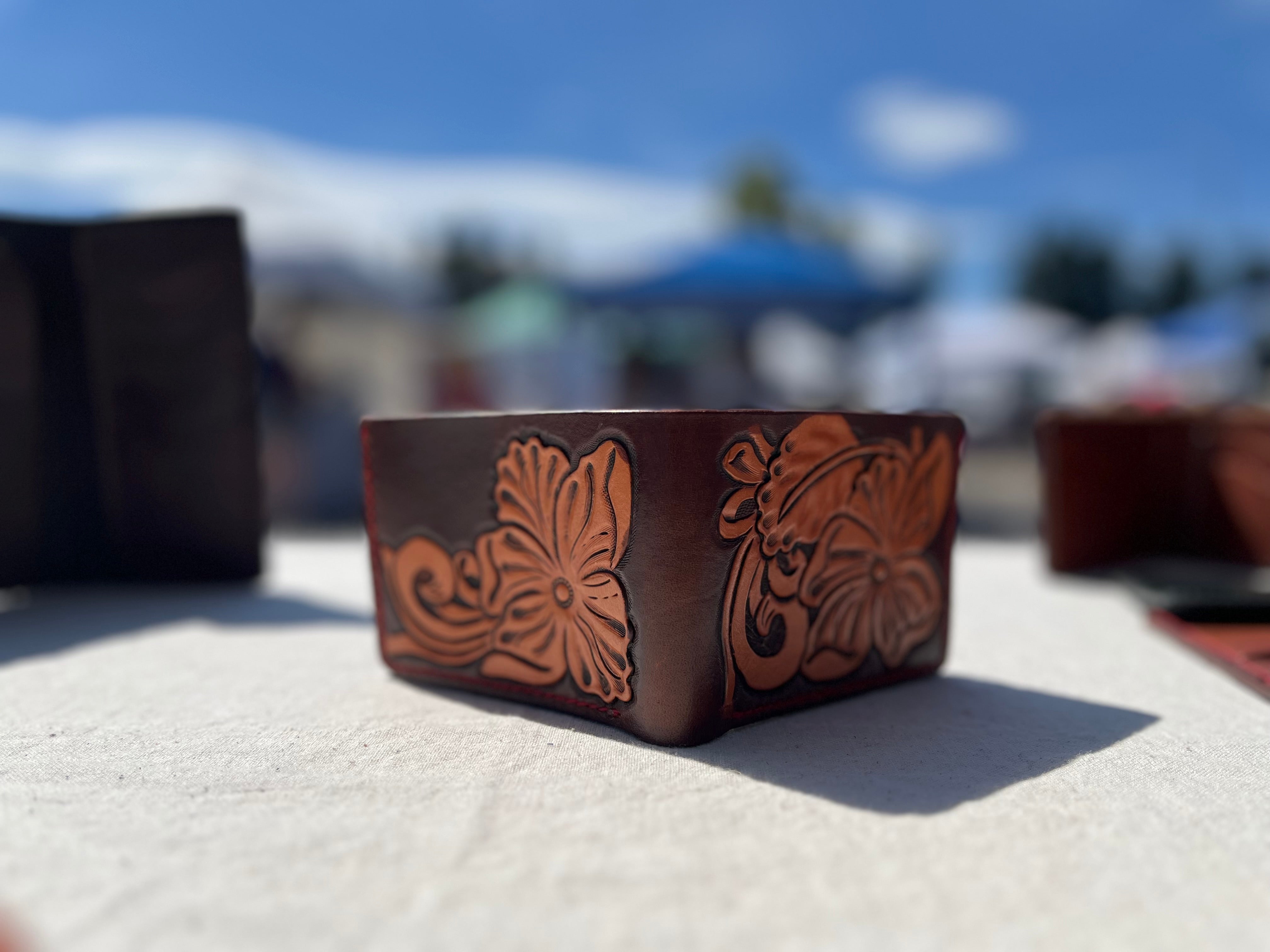 Carved wallet