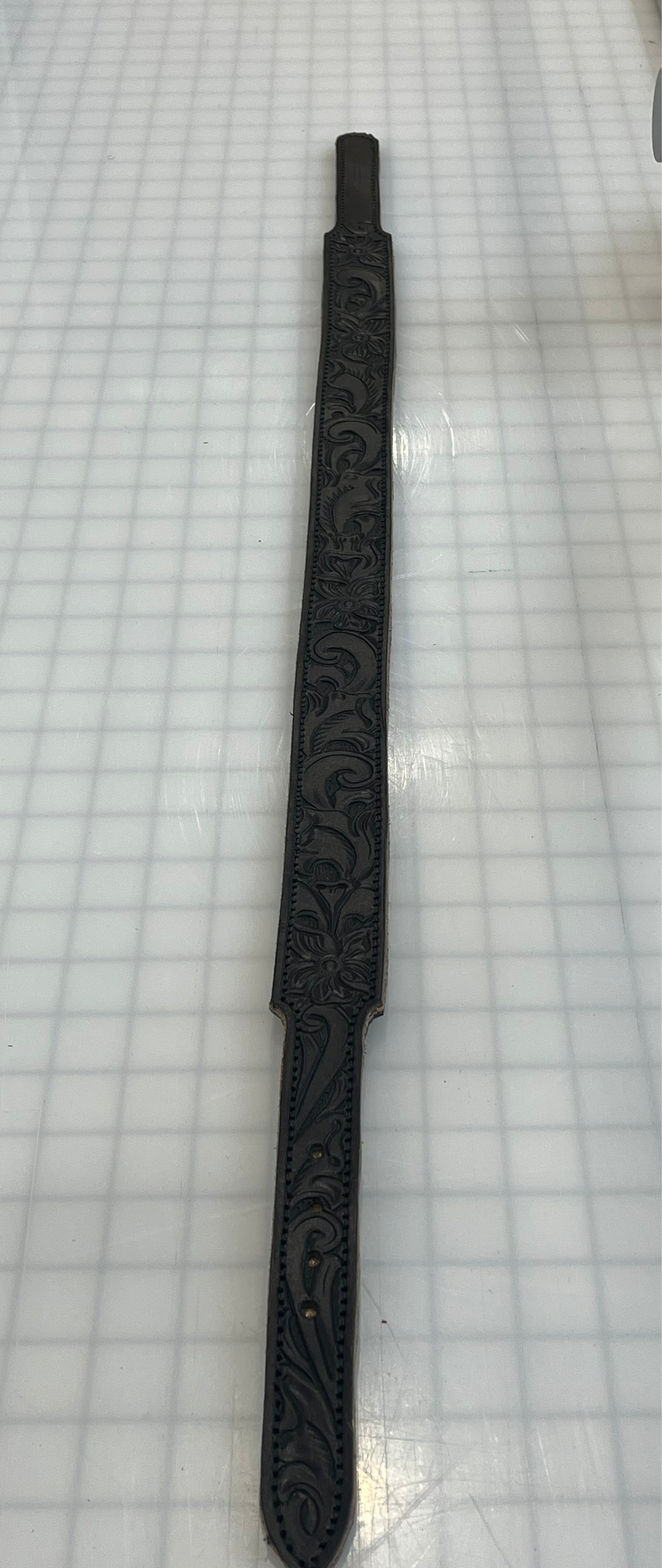 Custom Carved Belt