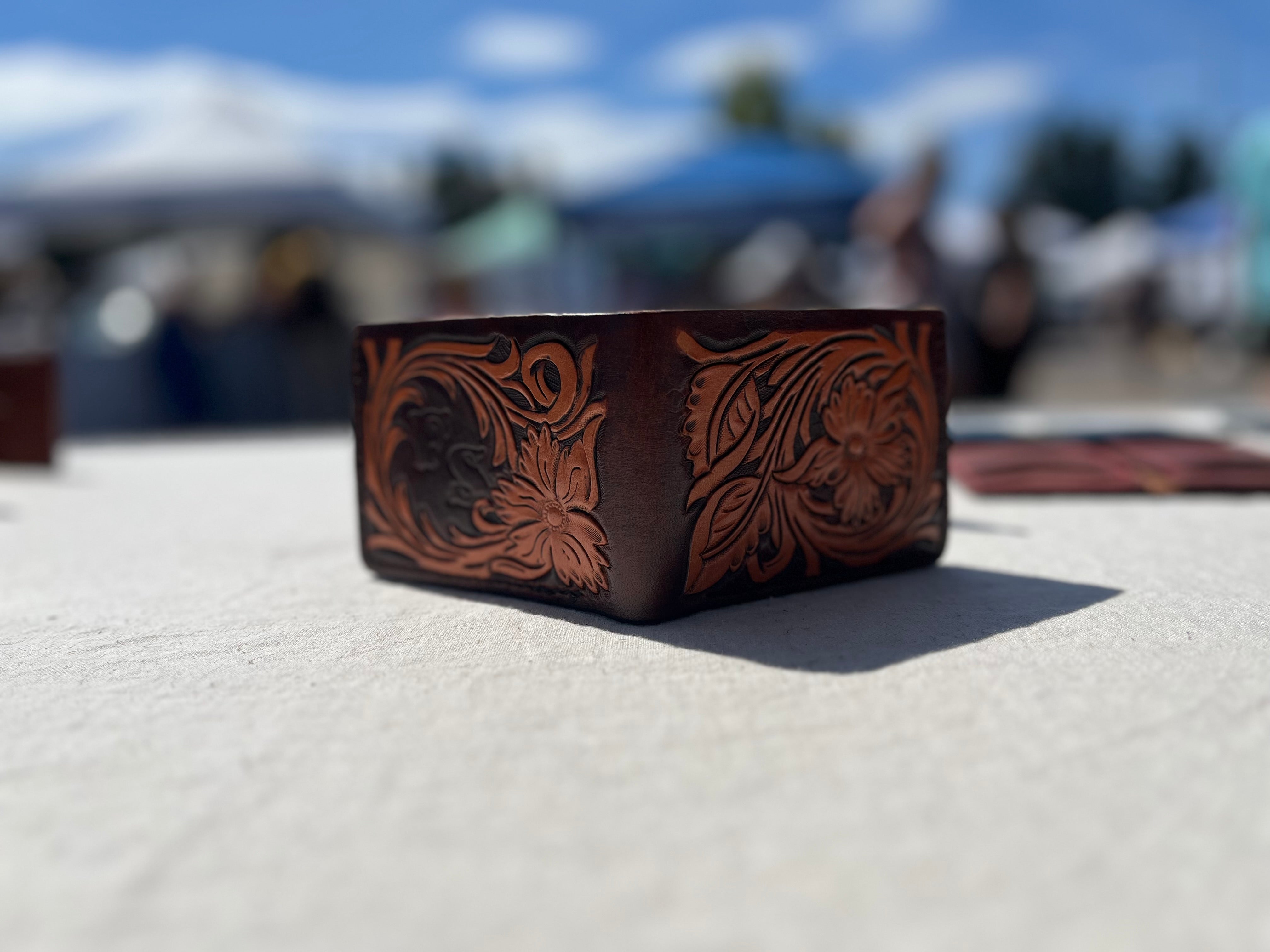 Carved wallet