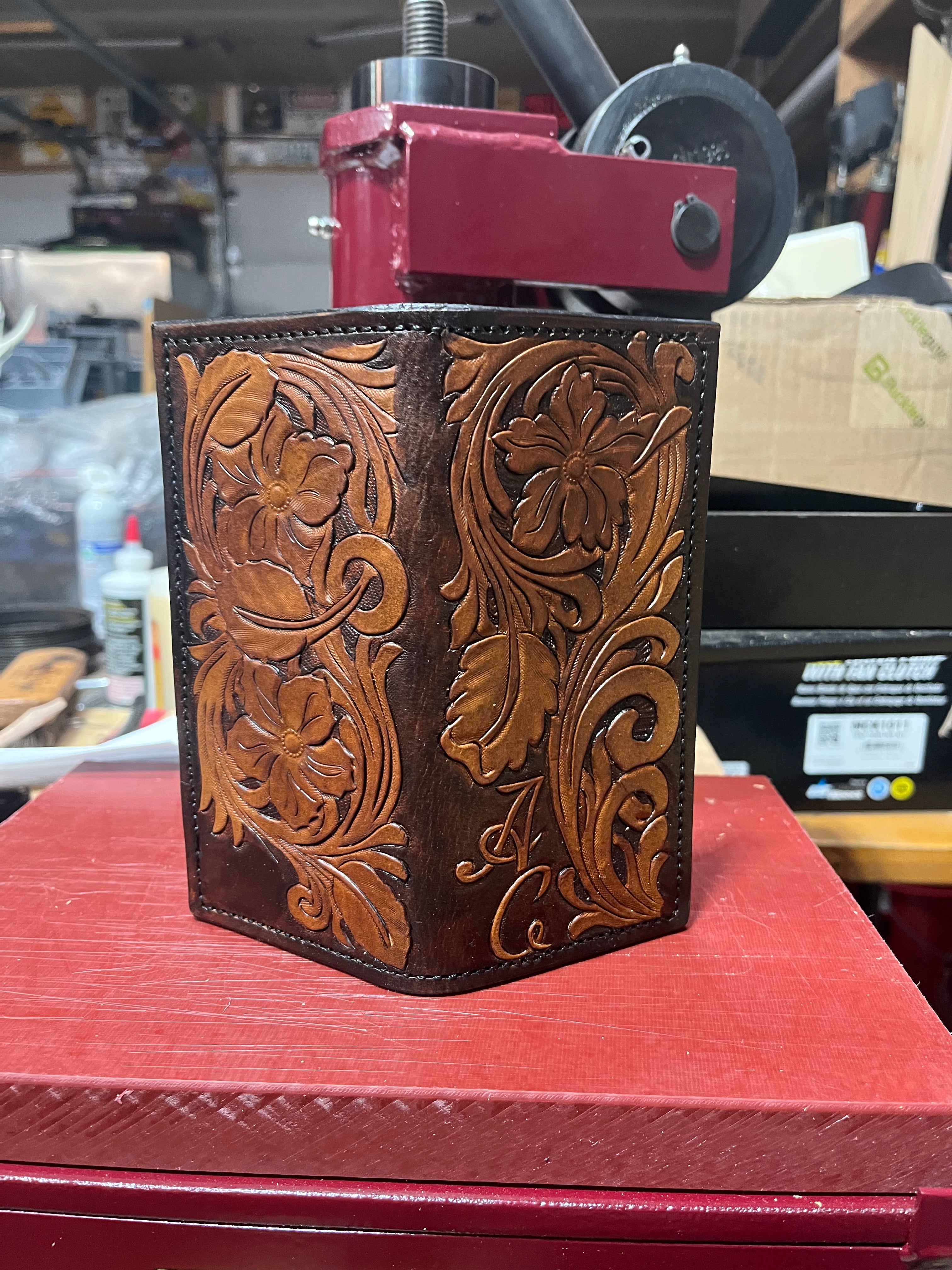 Carved Roper Wallet