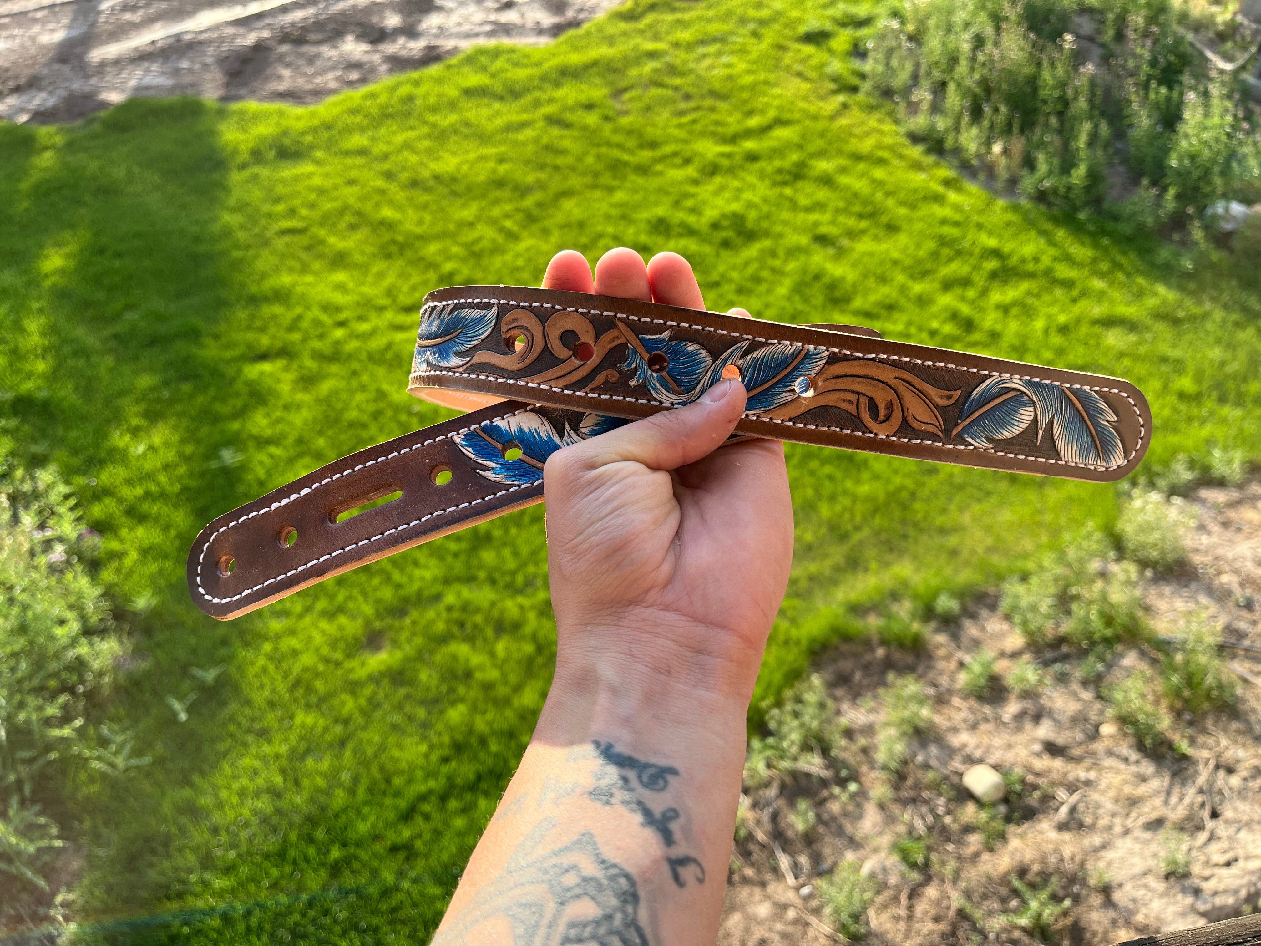 Custom Carved Belts